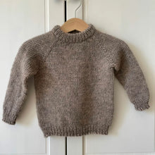 Indlæs billede til gallerivisning Basis Børnesweater | strikogkaffe
