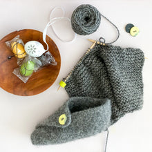 Indlæs billede til gallerivisning MAMAs Filtede Futter Strikkeopskrift