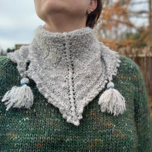 Indlæs billede til gallerivisning Ninas Bandana Strikkeopskrift