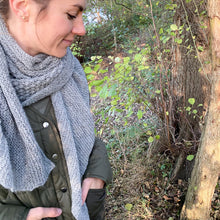 Indlæs billede til gallerivisning Alpakalicious Tørklædesjal Strikkeopskrift