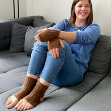 Indlæs billede til gallerivisning Alpakalicious Yogasæt og Pandebånd Strikkeopskrift