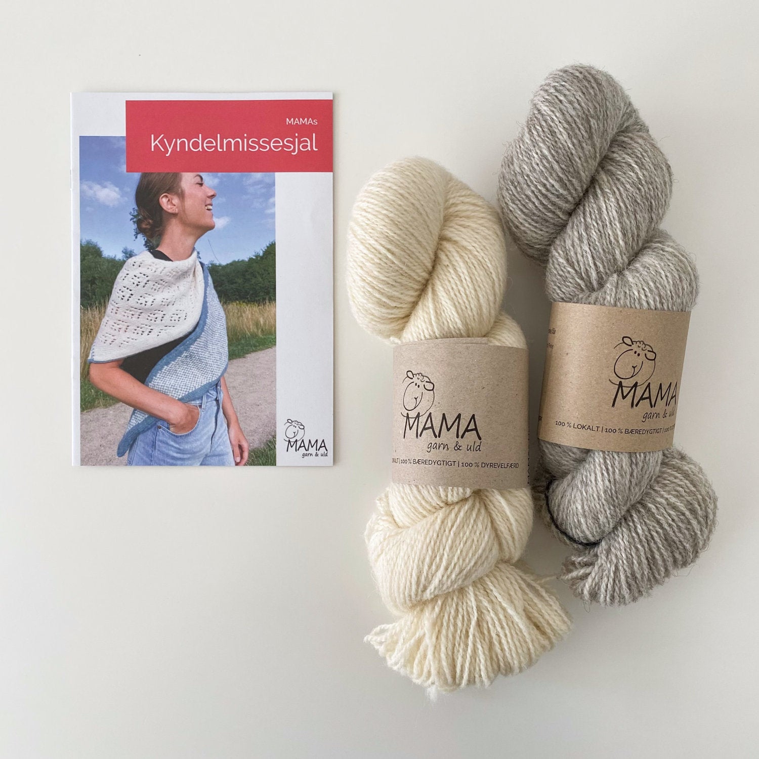 landsby Lighed bevægelse MAMAs Kyndelmissesjal - Unika strik med plantefarvet garn | MAMA garn –  MAMA garn & uld